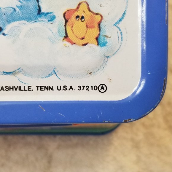 SOLD !!! Collectible 1983 Care Bears Metal Lunchbox Thermos - Picture 13 of 15